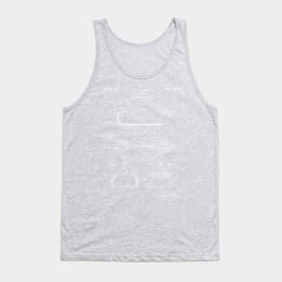 Duck Decoy Patent - Hunter Outdoorsman Art - Antique Tank Top